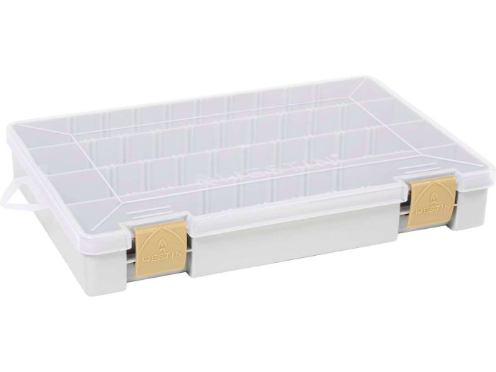 Karp WESTIN W3 Tackle Box 35,5x22,5x3,5cm  Grey/Clear