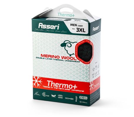 Termosärk meeste MERINO WOOL THERMO+ Asseri