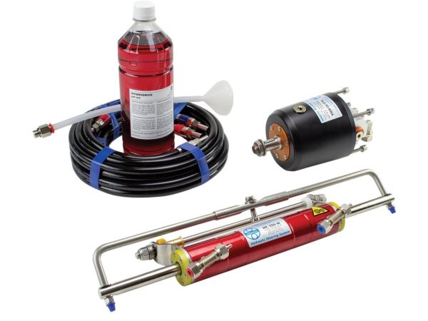 Kõrge täpsusega hüdrauliline roolisüsteem võidusõidu- või kiirpaatide mootoritele kuni 350 hj