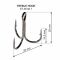 KOLMIKKONKS Treble hook ST-36