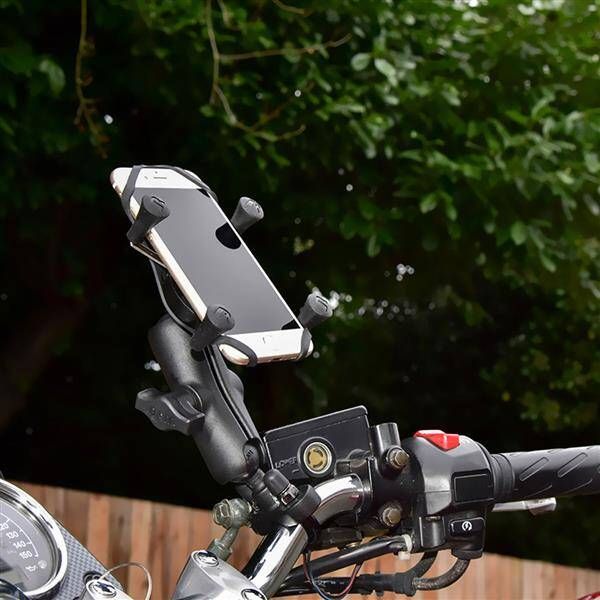 RAM® X-Grip® Phone Mount with Handlebar U-Bolt Base